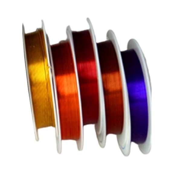 CTIRCHIU 5 Rolls Flexible Assorted Color Metal Wire for Art Projects and Floral Arranging Artists