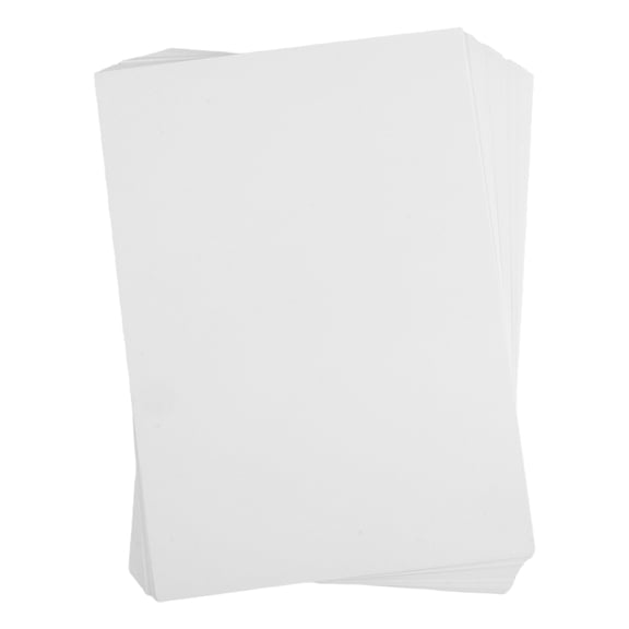 CTIRCHIU 50Pcs White Marker Drawing Pad Paper Thickened for Painting and Sketching