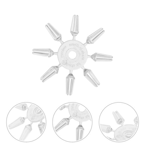 CTIRCHIU 50Pcs Transparent Plastic Dart Flight Protectors for Quick Replacement and Enhanced Competition Performance