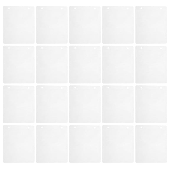 CTIRCHIU 50Pcs White Cd Dvd Storage Sleeves Refill Pages with Scratch Protection for Disc Binder