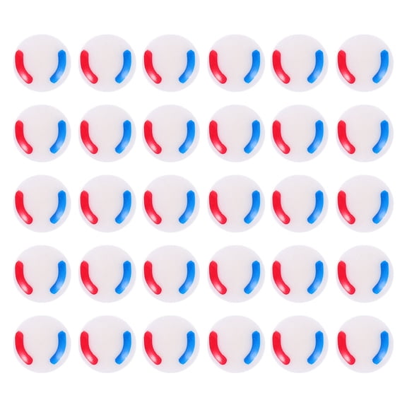 CTIRCHIU 50pcs Bathroom Label Plastic Hot Cold Sign Assorted Color For Bathroom