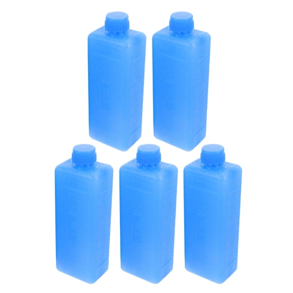 CTIRCHIU 5Pcs Freezer Block Blue PE For Cooler Bags And Hot Weather Use