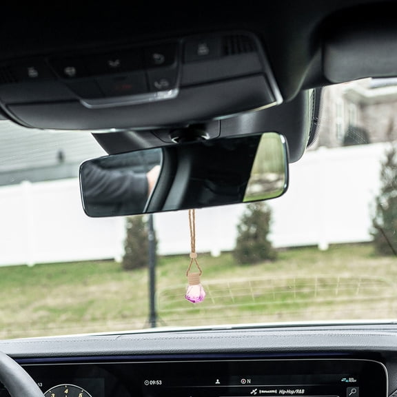 CTIRCHIU 5-Pack Reusable Hanging Glass Diffuser with Aromatherapy Essential Oils for Car, Home, Friends, and Family