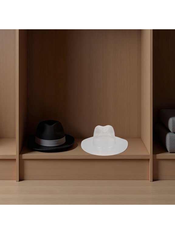 5pcs Cowboy Hat Stand for Desk, Plastic Hat Shaper, 7cm Brim