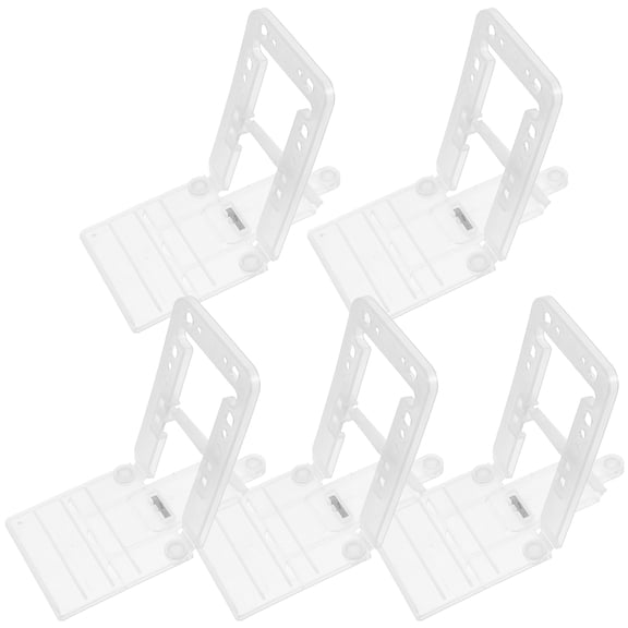CTIRCHIU 5-Pack L-Shaped Clear Display Stands for Retail Merchandise with and Stable Support
