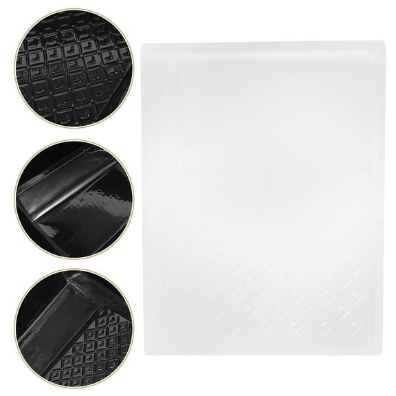 CTIRCHIU 5-Pack Clear Paint Tray Liners for Quick Color Changes and -Free Cleanup, and Disposable