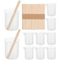 thumbnail image 1 of CTIRCHIU 50 Sticks Mixing Tools Wooden Stirring Sticks Assorted Color for DIY Resin Projects, 1 of 8