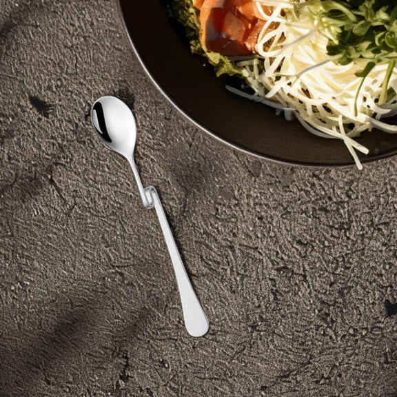 CTIRCHIU 6Pcs Creative Stainless Steel S Shape Mixing Spoon Hanging Tea Spoon for Coffee Bar and Kitchen Use