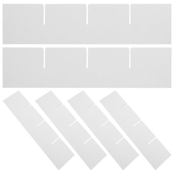 CTIRCHIU White Cardboard Moving Dividers, Versatile Size Organizers for and Storage Solutions