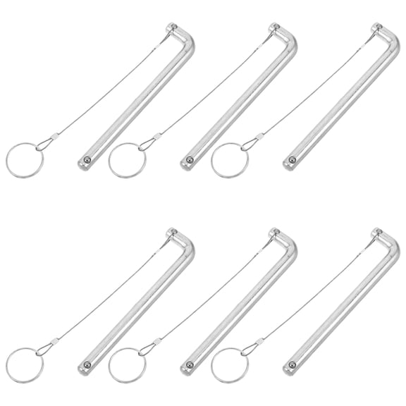 CTIRCHIU 6Pcs Precision Spring Locating Pins with Push Button Release for Marine and Trailer Hardware