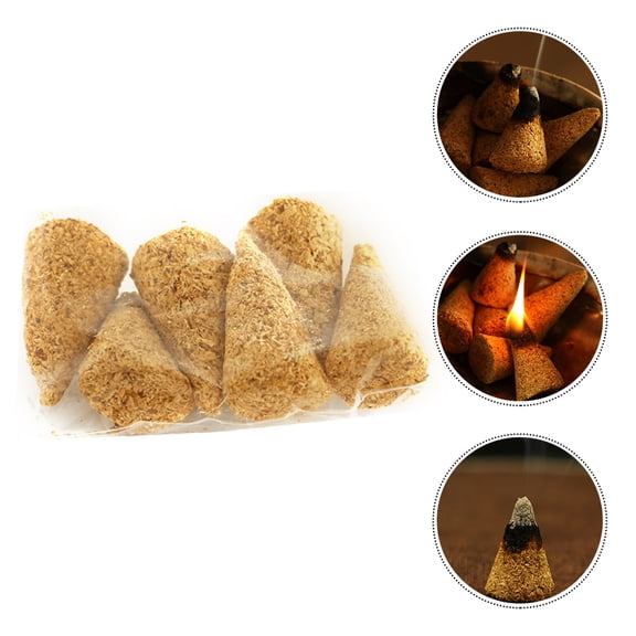 CTIRCHIU 6Pcs Scent Cones Wooden Aromatherapy Air Purification Home Decor
