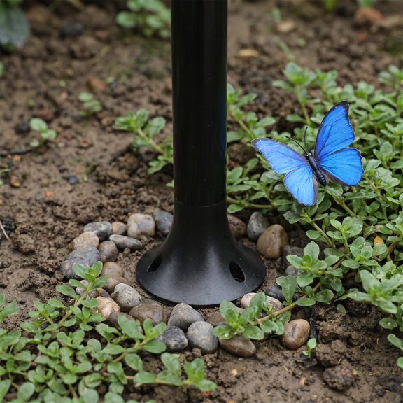 CTIRCHIU Outdoor Torch Base Flame Lamp Ground Stake Stable Support 6Set