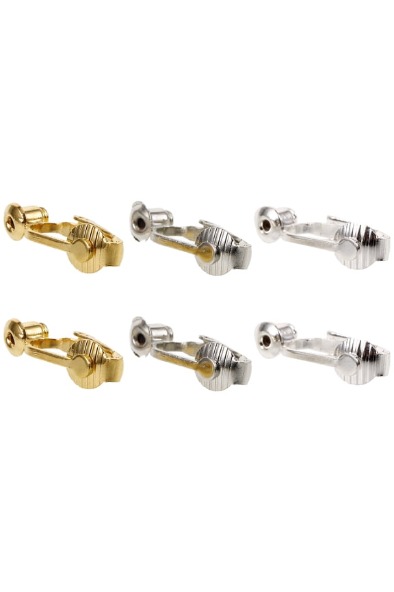 6-Piece Metal Ear Cuffs Set No Piercing Needed for Everyday Casual Wear, Includes Assorted Color Options