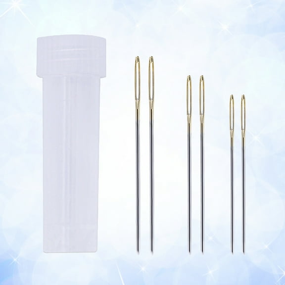 CTIRCHIU 7 Pcs Heavy Duty Needle Set for Weaving Ends in Crafting Projects for Women