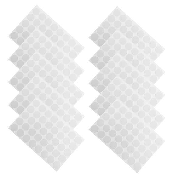 CTIRCHIU 800Pcs Candle Wick Glue Pads Double Sided Adhesive Foam Stickers for Glass Jar Candle Making