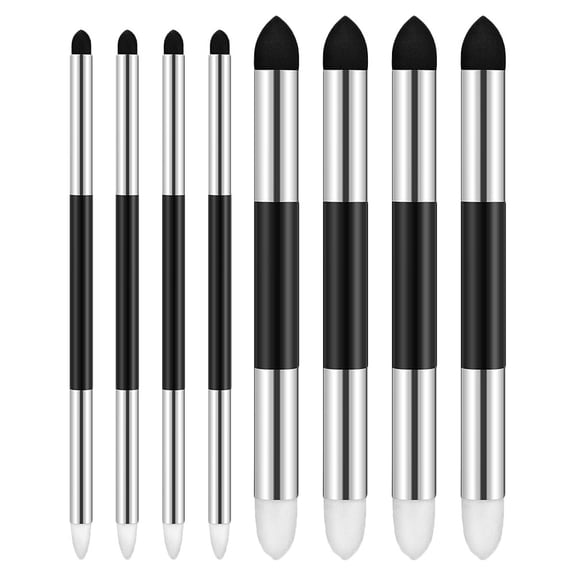 CTIRCHIU Double-Ended Blending Sponge Pens, Multi-Color Washable Art Tools for Detailed Drawing, Crafting, and Projects
