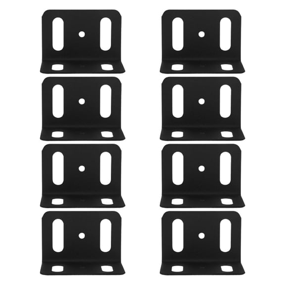 CTIRCHIU 8Pcs Metal Brackets for Wood Shelf Heavy Duty Stability Enhancement