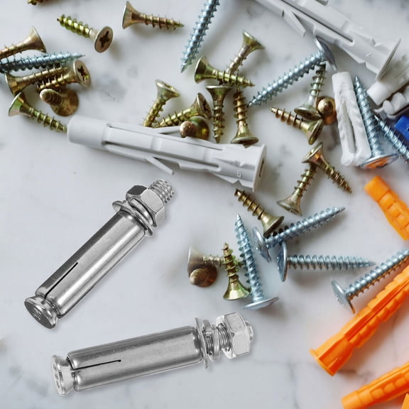 CTIRCHIU 8Pcs Stainless Steel Expansion Bolts Extended Length for Car Wall Fastening