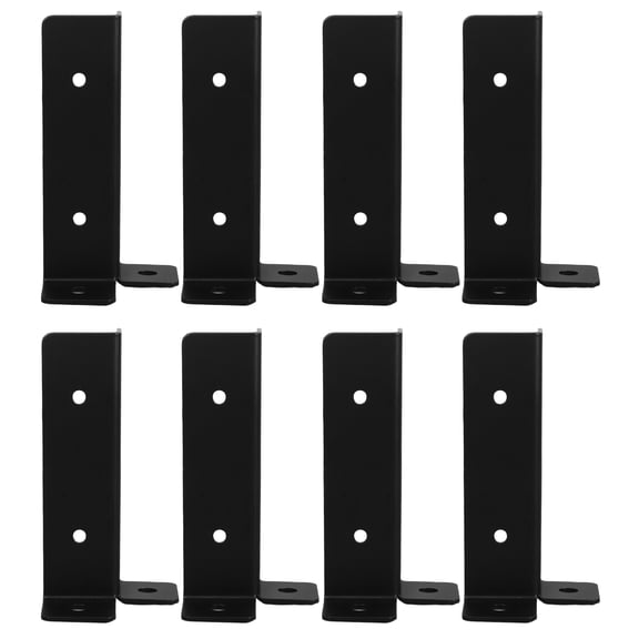 CTIRCHIU 8pcs Fence Post Anchor Wooden Bracket With Easy Installation For Outdoor Use