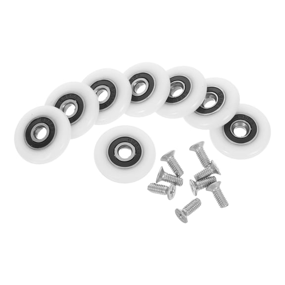 CTIRCHIU Smooth Sliding Metal Shower Door Rollers Replacement for Bathroom Glass Doors and Easy to Install