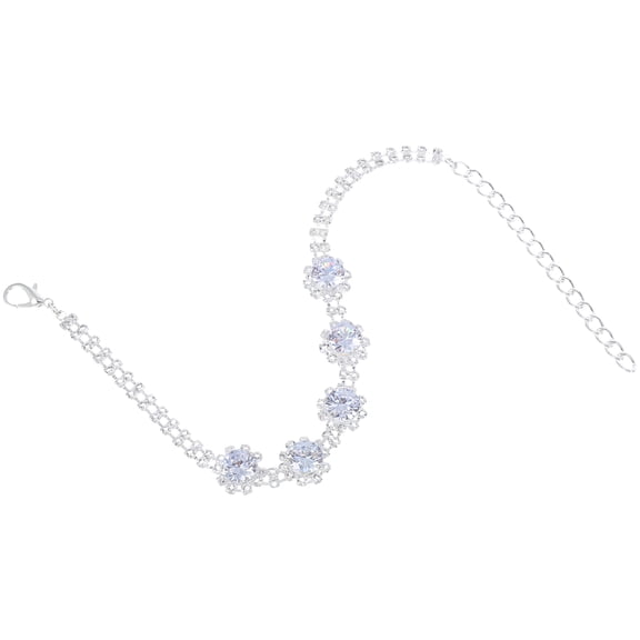 CTIRCHIU Adjustable Silver Chain Collar for Small Dogs Comfortable Pendant Jewelry for Pets