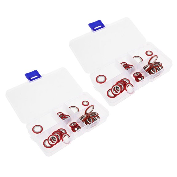 CTIRCHIU Automotive Air Conditioner Compressor Gasket O- for AC System Repair and Replacement