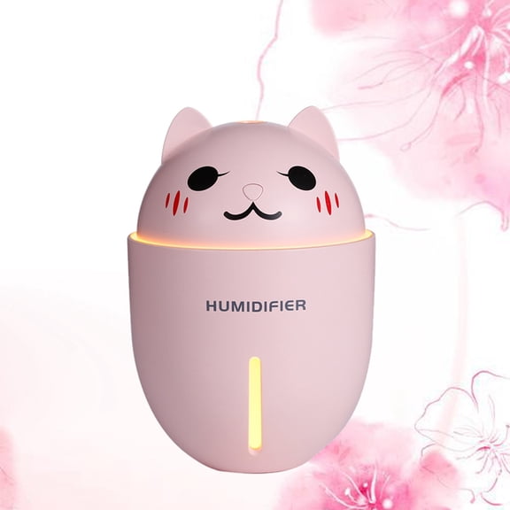 CTIRCHIU Portable USB Air Humidifier with LED Night Light and Water Shortage