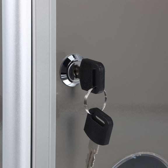CTIRCHIU Aluminium Alloy Small Mailbox with Lock for Mail Ballots and Suggestions