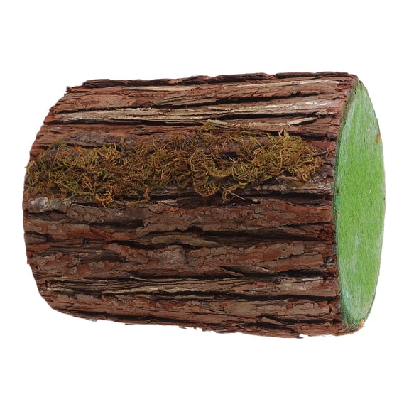 CTIRCHIU Artificial Wood Tree Stump Centerpiece with Hollow Lightweight Design for Wedding Aisle Decor