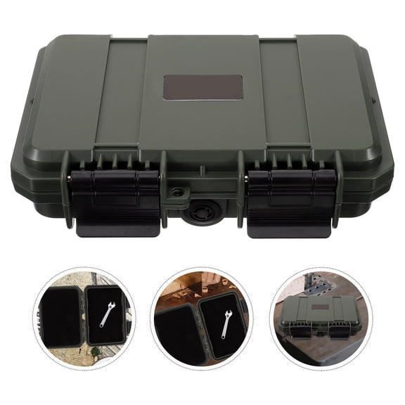 CTIRCHIU Weather Resistant Small Tool Carrying Box for Outdoor Storage