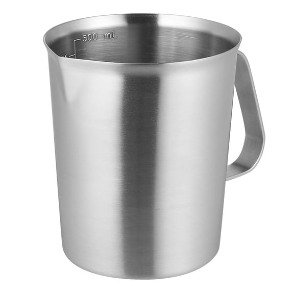 CTIRCHIU Stainless Steel Liquid Measuring Cup Plated Kitchen Utensil for Accurate Home Baking and Cooking