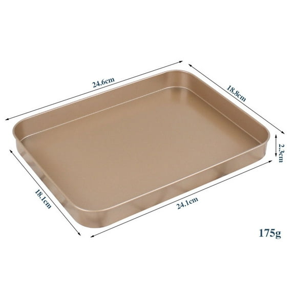 CTIRCHIU Large Rectangular Nonstick Baking Sheet Pan for Cakes 1Pcs 9.67.30.9in