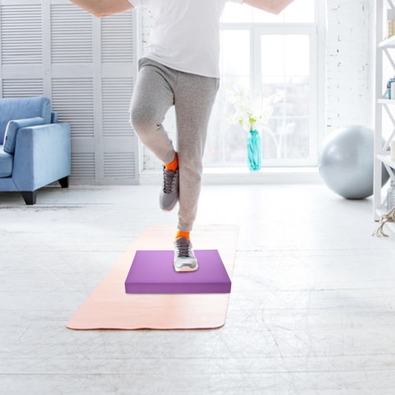 CTIRCHIU Balance Disc Purple Tpe Stability Cushion for Core Strength and Mobility Training