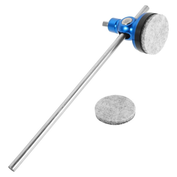 CTIRCHIU Bass Drum Kick Accessory Foot Hammer Blue 1Pack