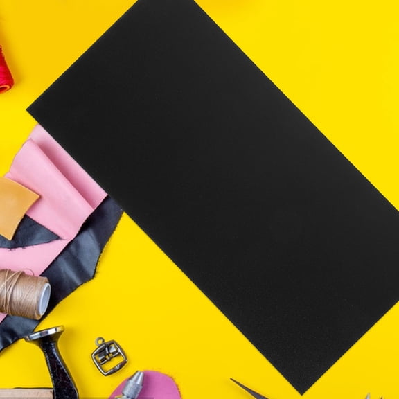 CTIRCHIU Black Plastic Panels for Modeling and DIY Crafting with Durable ABS Material