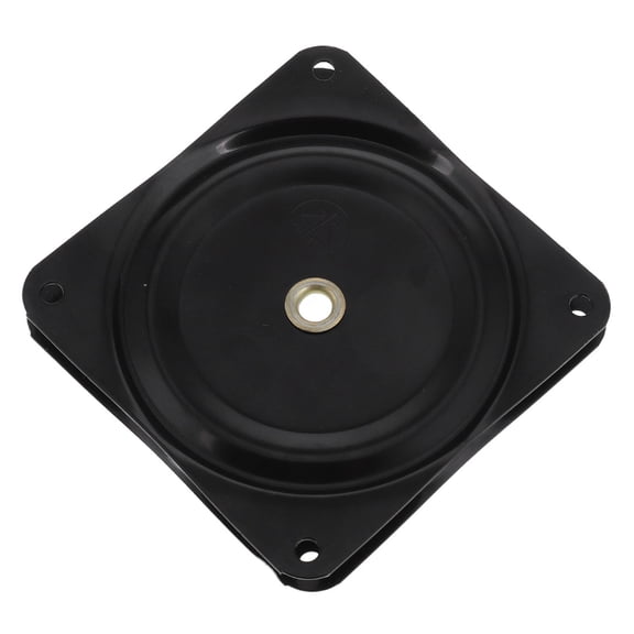 CTIRCHIU Black Swivel Base for Bar Stool with Half Ball Bearing Design Smooth Rotation Furniture Hardware