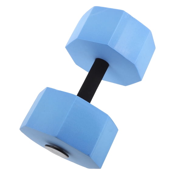 CTIRCHIU Blue EVA Pool Barbells for Water Aerobics and Fitness Training with Multipurpose Design and Enhanced Body Sculpting