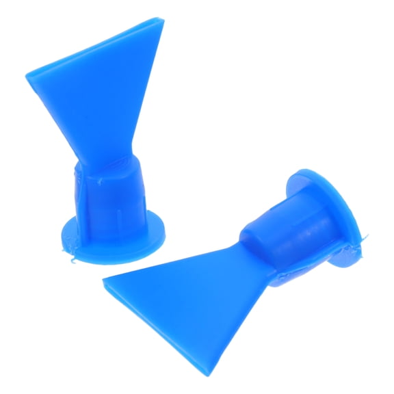 CTIRCHIU Blue Plastic Sealant Applicator Nozzle for Home Use with Flat Design and Universal Compatibility, 2pcs