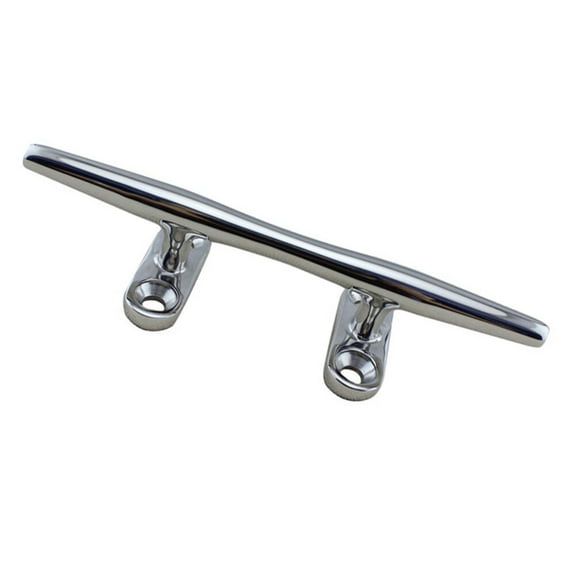 CTIRCHIU Boat Dock Cleats Stainless Steel Silver Boat Mooring Kayak Use 1Set