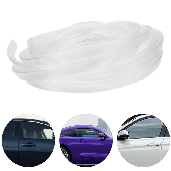 CTIRCHIU Car Door Edge Guards Door Sill Protector PVC Transparent Scratch-Resistant 1Set