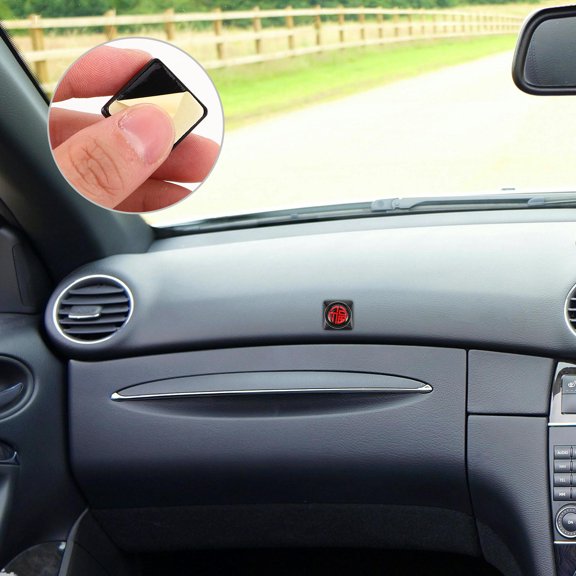 CTIRCHIU Black Adhesive Car Hook for Keys Masks and Earphones with Invisible Installation