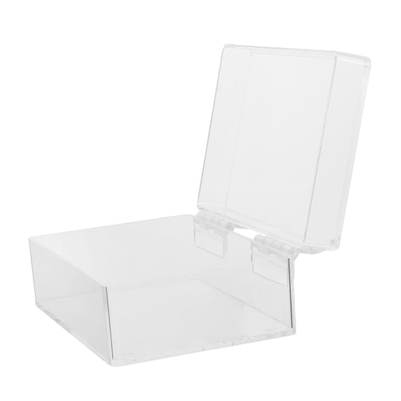 CTIRCHIU Clear Portable Acrylic Storage Box with Lid for Craft and Office