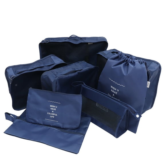 CTIRCHIU Travel Packing Organizers Travel Pouch Blue 1 Set