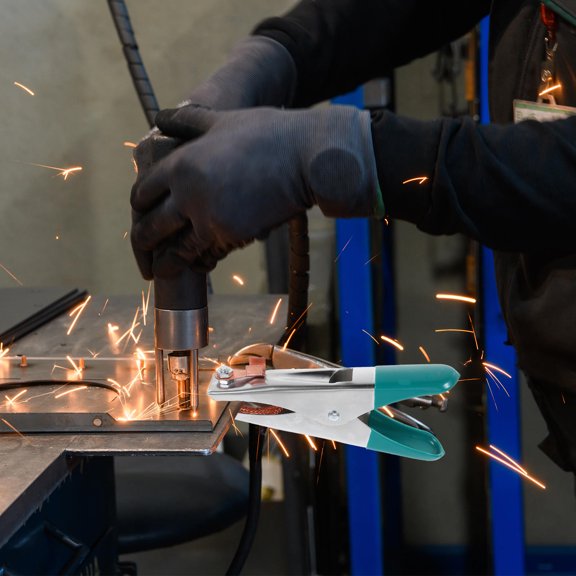 CTIRCHIU Copper Welding Ground Clamp with Ground Plate for Secure Welding Connection