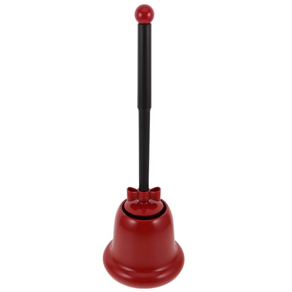 CTIRCHIU Decorative Bell Shaped Toilet Brush with Sturdy Base and Plastic Handle for Bathroom Use