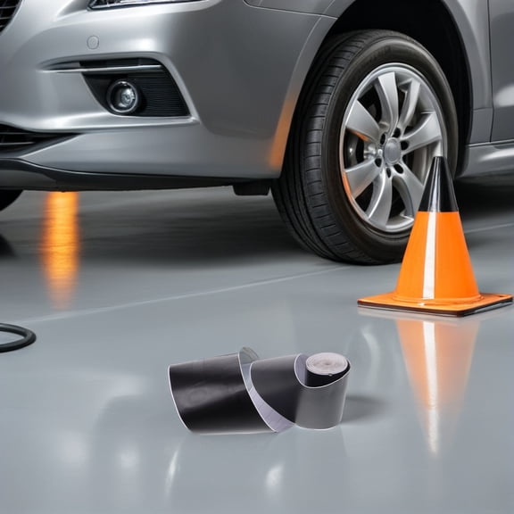 CTIRCHIU Black Carbon Fiber Vinyl Wraps 1Pcs Pla Waterproof Detailing Tape for Automotive Use