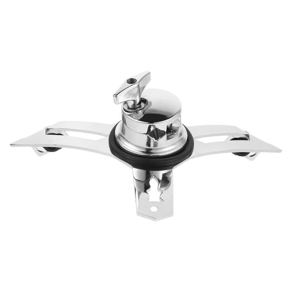 CTIRCHIU Drum Holder Silver Metal Storage and Transport for Percussion Instruments and Practice Rooms 1Pcs