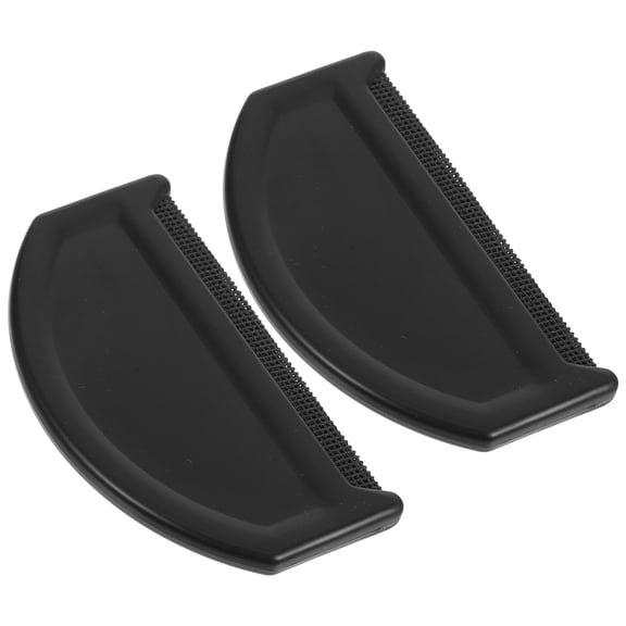 CTIRCHIU Durable Fabric Pilling Remover for Daily Use Black Portable PP Sweater Comb Reusable Design 2pcs