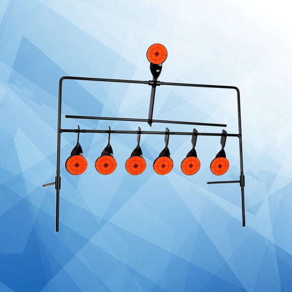 CTIRCHIU 1Set Pellet Catcher Durable Round Steel for Outdoor Shooting Practice Targets