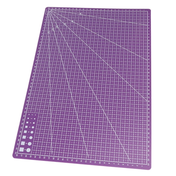 CTIRCHIU Durable Purple Craft Cutting Pad, Non-Slip Double Sided Design